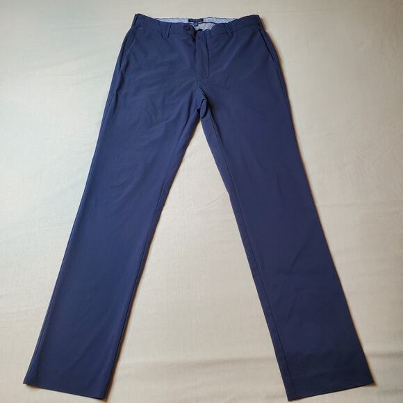 Peter Millar Men's Size 33X32 Surge Performance Trouser Navy MA22EB540FB - Picture 4 of 9